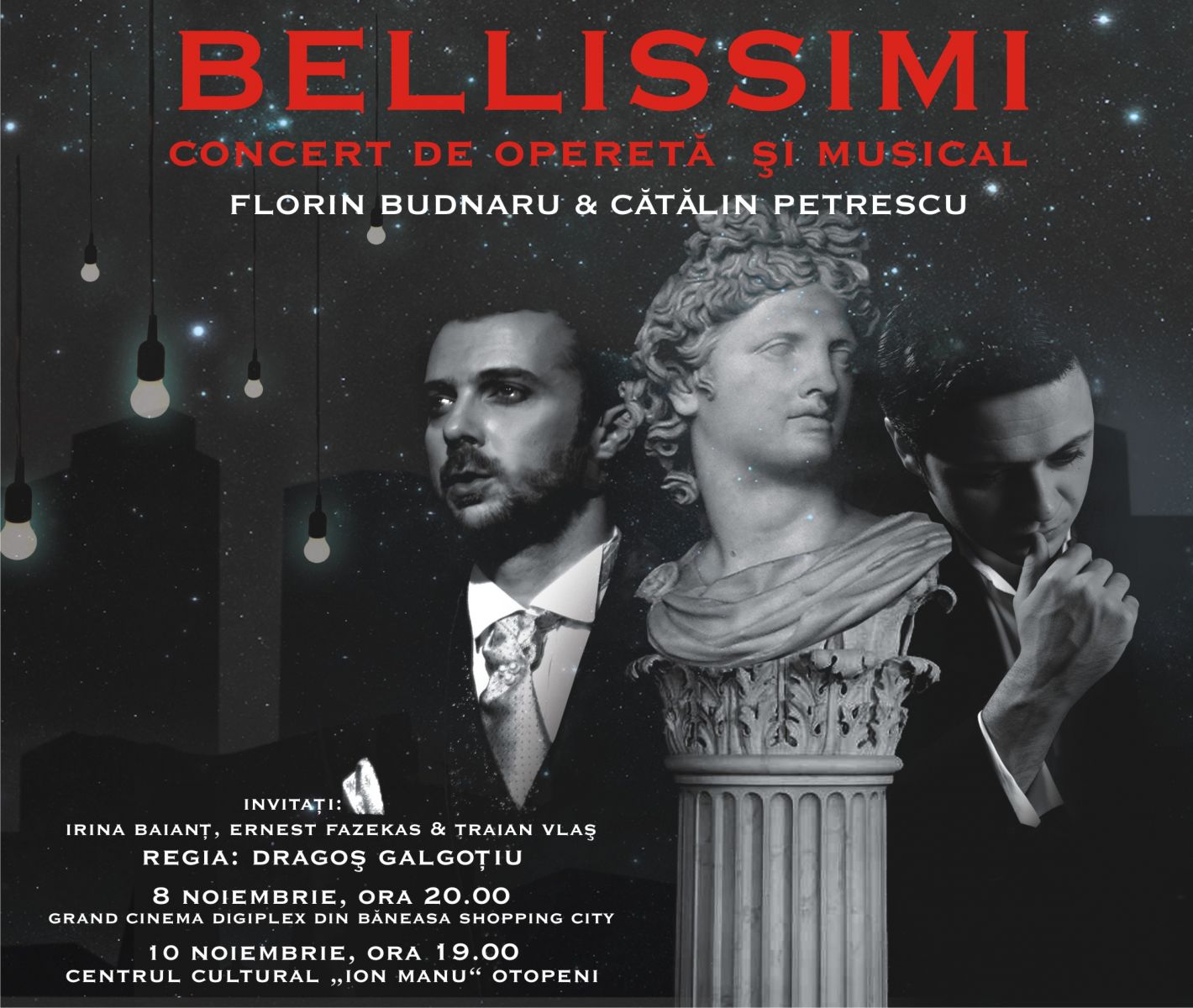 BELLISSIMI- Concert de operetă şi musical